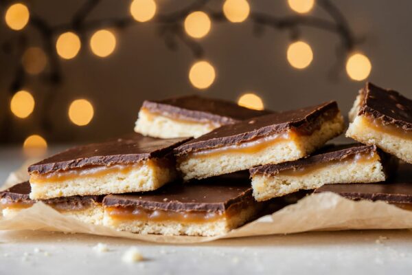 Irresistible Christmas Crack candy pieces with toffee and chocolate layers, the perfect easy holiday treat for beginners