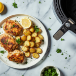A stunning, plated final dish that makes the reader instantly hungry