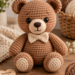 Crochet Teddy Bear – Cute Easy Crochet Tutorial