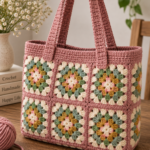 Granny Square Tote Bag – Easy Crochet Tutorial